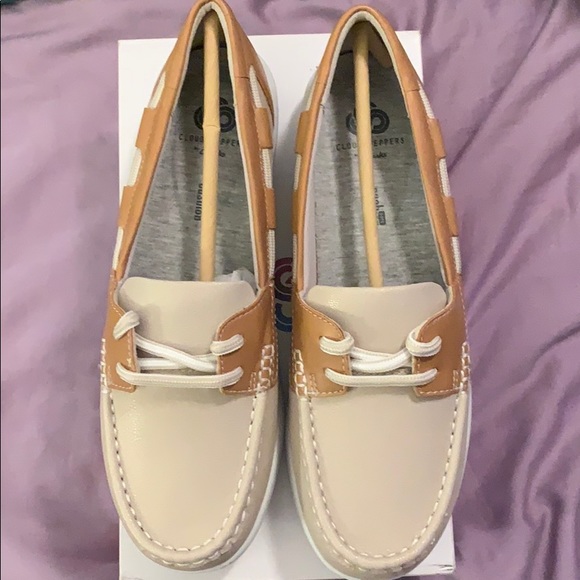cloudsteppers by clarks boat shoes